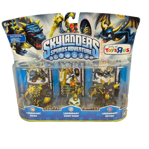 Skylanders Activision Spyros Adventure Legendary Bash Chop Chop Spyro - Picture 1 of 13